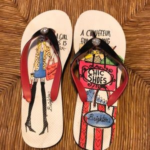 Brighton Collection Limited Edition Flip Flops